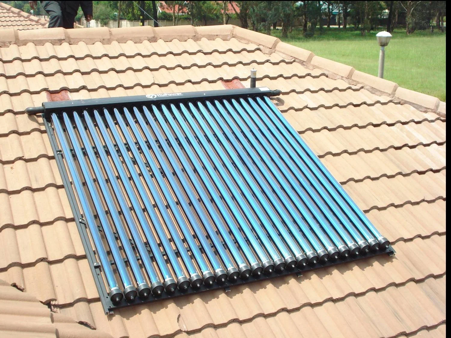 Kışın Vakum Tüplü Güneş Enerjisi